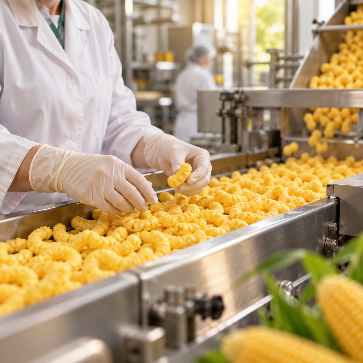 Ручной контроль и отбор продукции на производстве